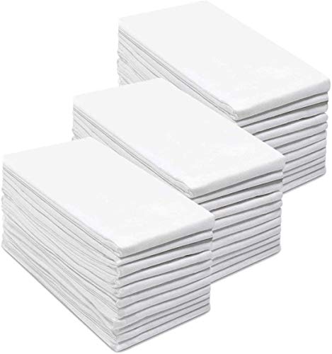 Simply Essential™ Flour Sack Kitchen Towels - White, 4 pk - Ralphs