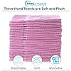 Simpli-Magic Cotton Hand Towels, Pink, (Size: 16 in x 27 - Case of 144)