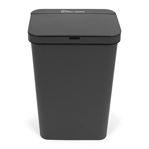 13 Gallon Black Sensor Trash Can