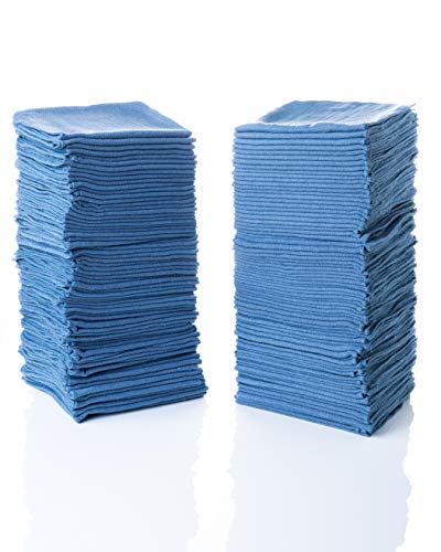 Simpli-Magic 79186 Shop Towels 14"x12", Pack of 150, Blue