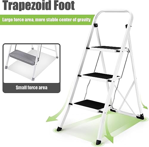 Small foldable step online ladder