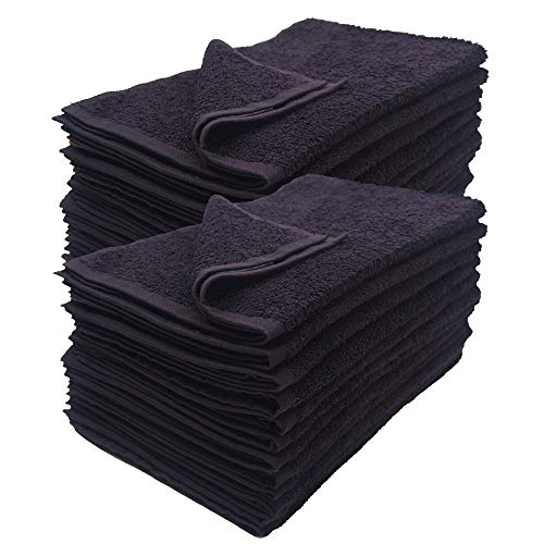 Simpli-Magic Towels, 16"x27", Black 24 Count