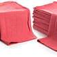 Simpli-Magic 79101 Shop Towels, 14"x12", 50 Pack, Cotton, Red