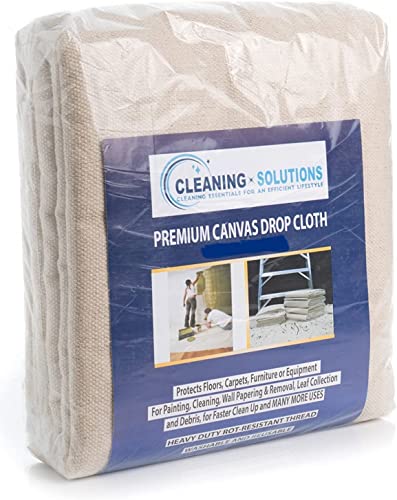 Simpli-Magic 79070 Canvas Drop Cloth 9' x 12', 1 Pack