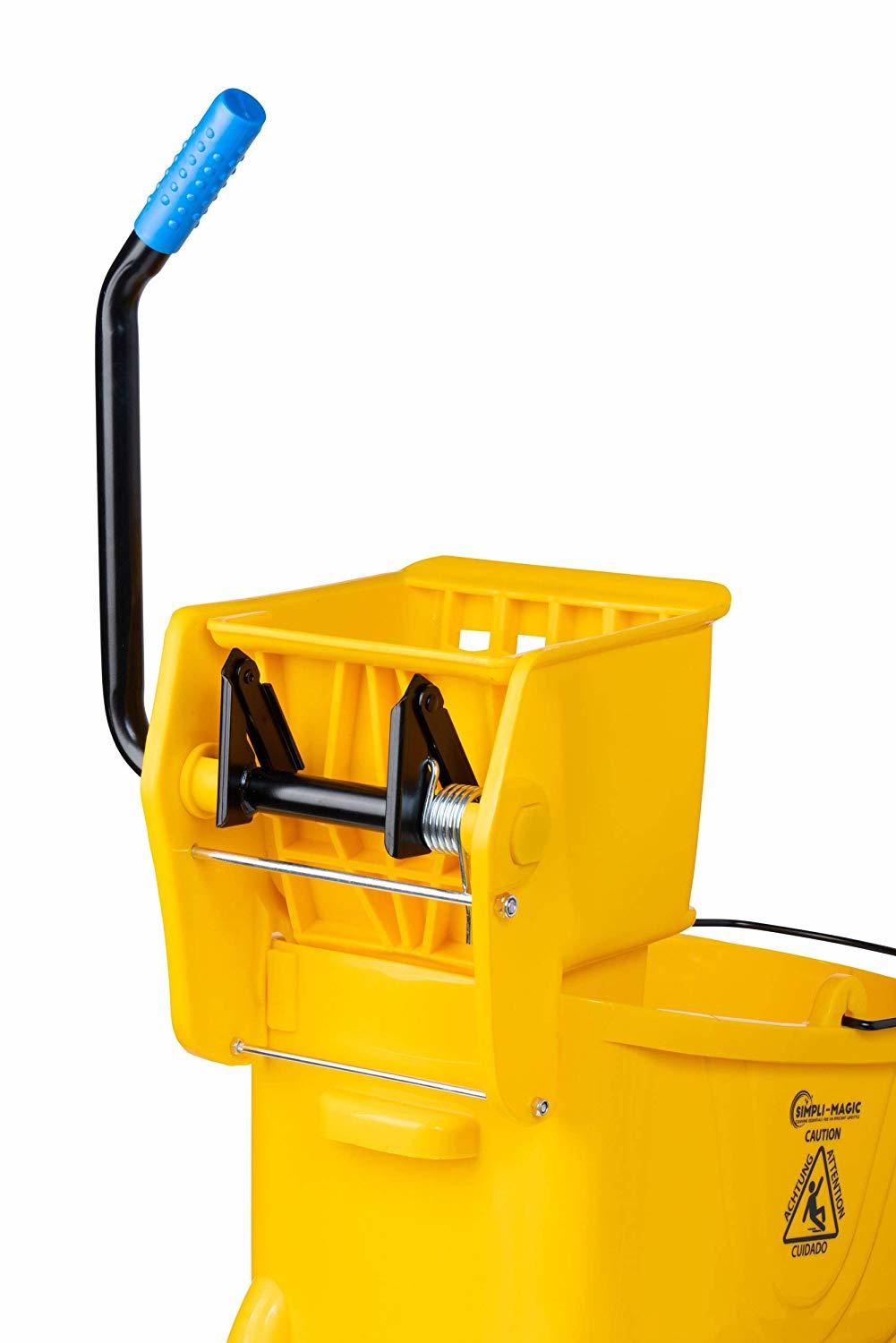 Mop Bucket With Side Wringer
